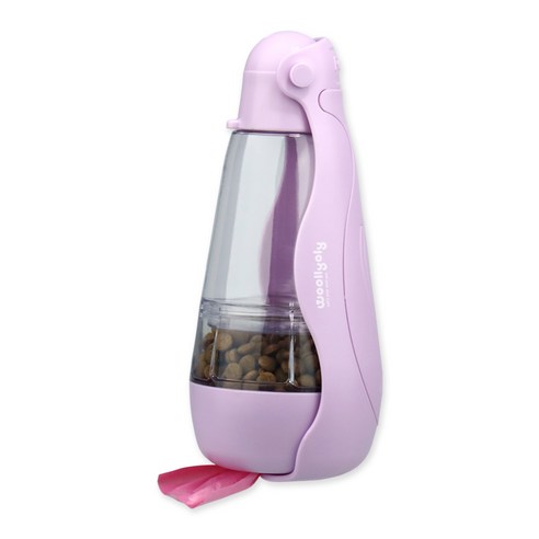 울리올리 휴대용 반려동물 멀티 보틀, 핑크(Pink), 1개