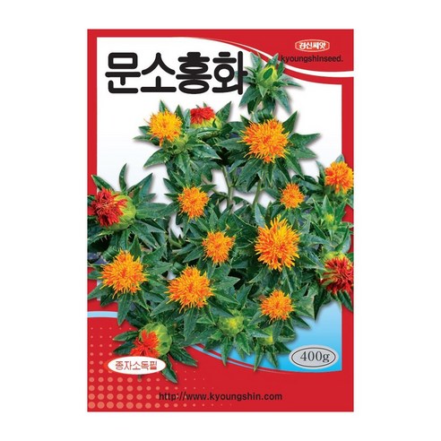 경신종묘 홍화씨앗 문소홍화 400g - 채소씨앗 | 쿠팡