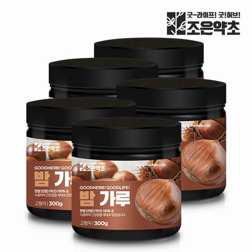 조은약초 국산 밤가루 밤분말 건율 밤 300g x 3, 3개