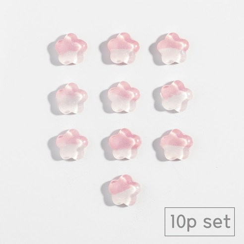 84x84 냉장고 현관문 인테리어 자석 마그넷, 하프핑크꽃잎10p