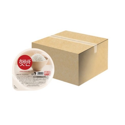 CJ 햇반 210g 36개 1박스
