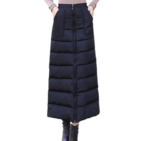 듀엘 여성 겨울 방풍 집업 경량패딩 롱스커트 Women’s skirt