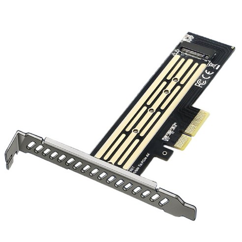 M.2 NGFF M 키 PCIe X4 NVMe SSD 어댑터 카드 2230-2280 솔리드 스테이트 드라이브(브래킷 포함), 120x80x20mm, 다색, 다중