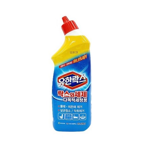 변기클리너 유한락스 플러스 세제 755ml 다목적세정용 세제(45861EA) bea*394xH, 1개, 본상품선택