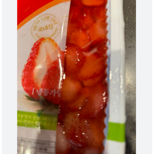 국내산 충북 진천 당절임 딸기 스트로베리 프라페 과일주스 팥빙수 칵테일 토핑, 2개, 1kg 과일칵테일