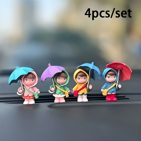 내 차를 순식간에 ‘인싸템’으로! 셀루앙드 피규어 4종 세트 솔직 후기 차량악세사리