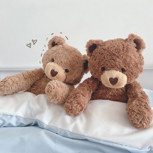 포근한 꿈나라 여행의 동반자, 오가닉 곰돌이 애착 인형