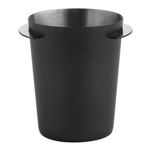 Mojia 스테인리스 커피 파우더 리시버 51mm, 1개, 블랙