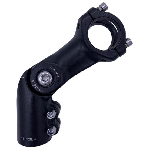 알루미늄 합금 31.8mm의 산악 자전거 스템 BMX, 검은 색, {"사이즈":"90mm."}, {"수건소재":"알루미늄 합금"}