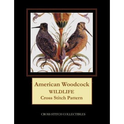 (영문도서) American Woodcock: Wildlife Cross Stitch Pattern Paperback, Independently Published, English, 9781091207486