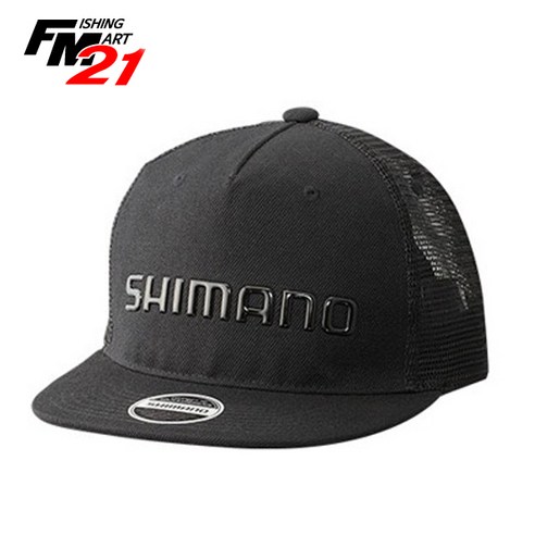 스타일과 기능성을 겸비한 시마노 CA-092S 플랫 브림 메시캡 스냅백 탐구 시마노모자