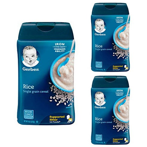 거버 시리얼 227g, 쌀(Rice), 3개