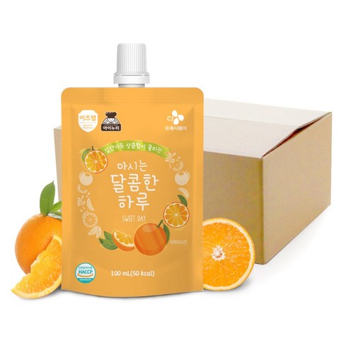 CJ프레시웨이 아이누리 마시는 달콤한하루 100ml, 1개