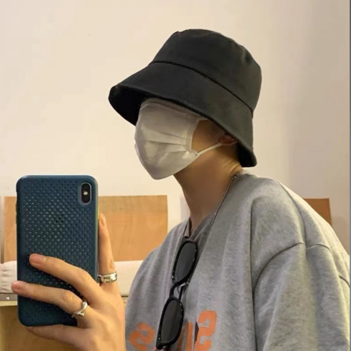 스타일과 편안함을 모두 갖춘 보보니 빅사이즈 순면 버킷햇