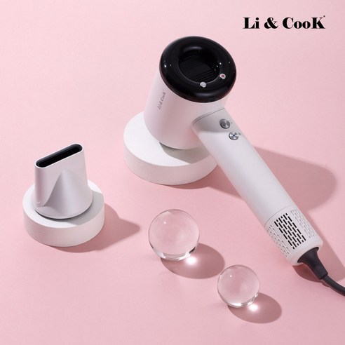 혁신적인 바람으로 완성하는 눈부신 스타일, 리앤쿡 스트롱 BLDC 헤어드라이기