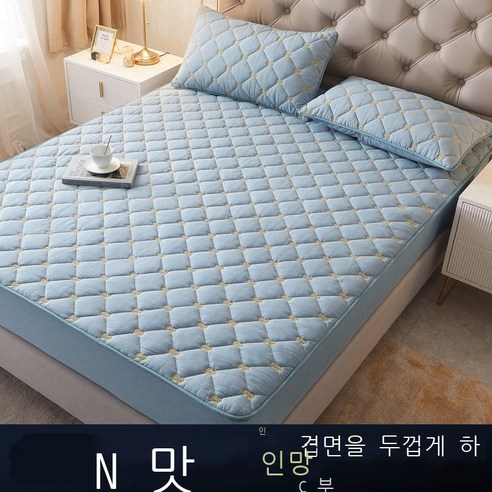 Fuhe 침대 입덧 매트리스 커버 베드 커버 베드 커버 워싱 면 클립 면 베드 커버 싱글 워싱 면 순면 매트리스 보호 커버 방진 베드 커버 여름 진주 그레이 xcm [두께 증가/, 청회색