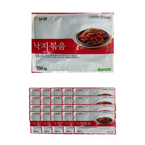 (무)(냉동)냠냠 낙지볶음(냉동 350g, 6개