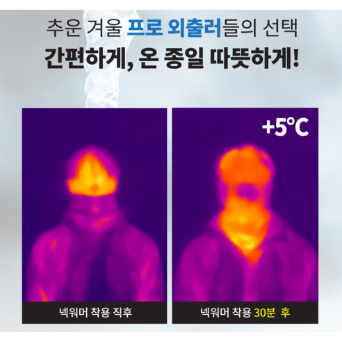 아늑하고 스타일리시한 겨울 필수품, 그리드오브 프리미엄 방한 넥워머 목토시