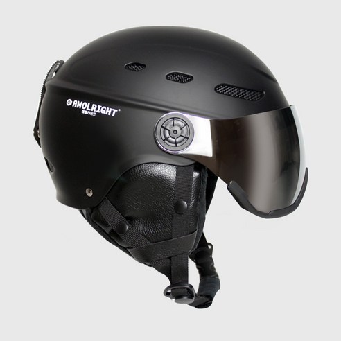 애몰라이트 AMH-06 스키 헬멧 일체형 고글 스노우 보드
