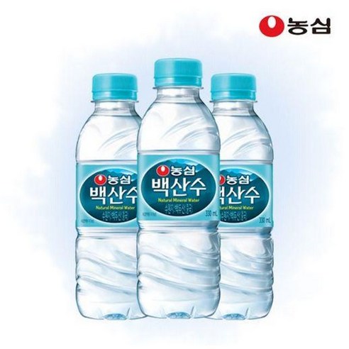 농심 백두산 백산수, 330ml, 20개