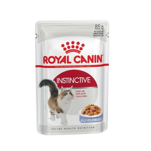 로얄캐닌 캣 인스팅티브 파우치 85g 맛있는 고양이 습식사료