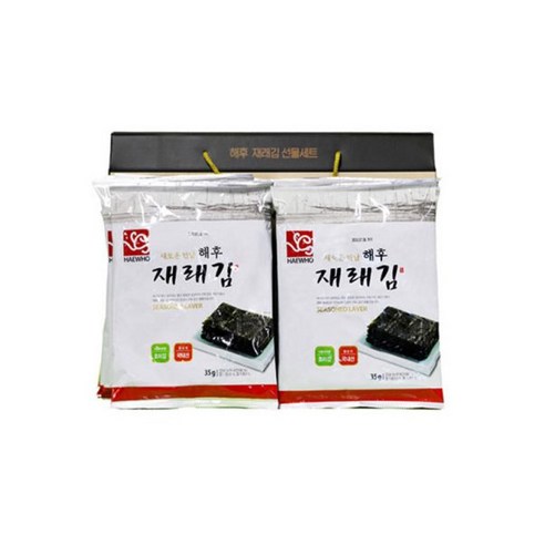 김선물세트 해후 재래김선물세트 2호(35g x 10ea) 청정해역에서 채취한 100% 국산 토종원초