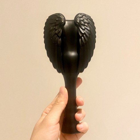 솔라벨 엔젤 헤어 브러쉬 20cm, 1개, 딥블랙