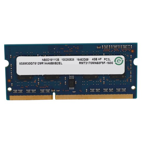 노 브랜드 DDR3L 4GB 1600Mhz 노트북 메모리 램 1.35V SO-DIMM 204핀 DDR3 RAM