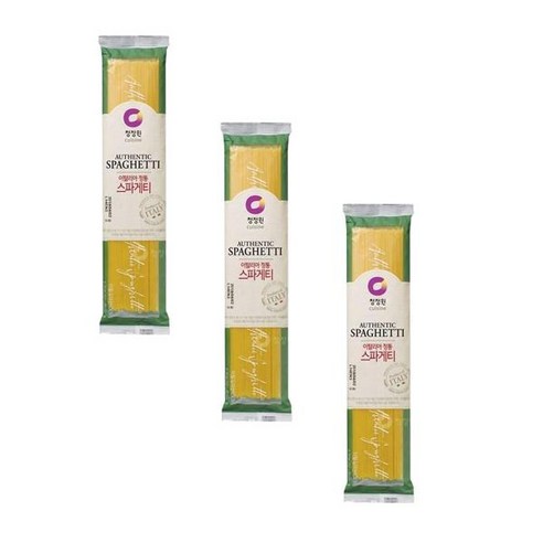 청정원 이탈리아 정통 스파게티면, 250g, 54개