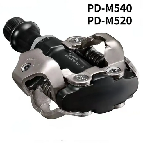 시마노 PD-M520 MTB 자전거 페달 입문용 클릿페달 SH51 클리트 포함