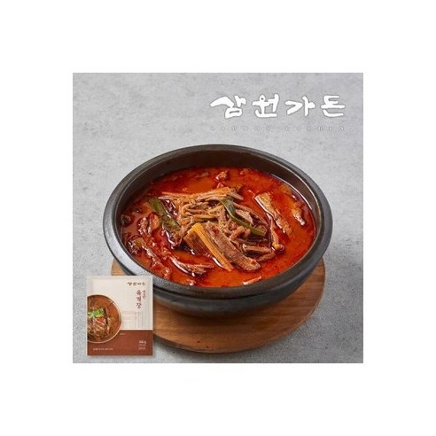 삼원가든 얼큰육개장 350g 10팩, 삼원가든 얼큰육개장 350g 4팩