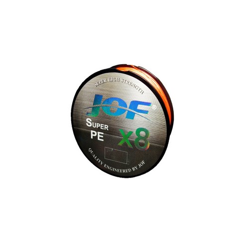 Jof 죠프 8합사 500m 낚시줄 0.6호 0.8호 1호 2호3호 4호 5호 6호, 오렌지