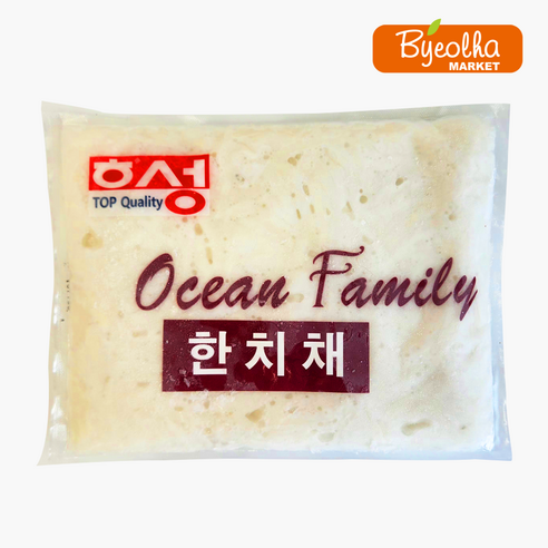 포장횟감용 한치채(냉동) 400g 1개 물회