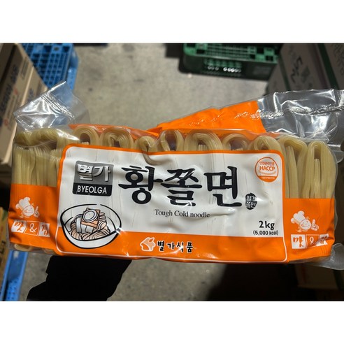 별가 황쫄면, 2개, 2kg