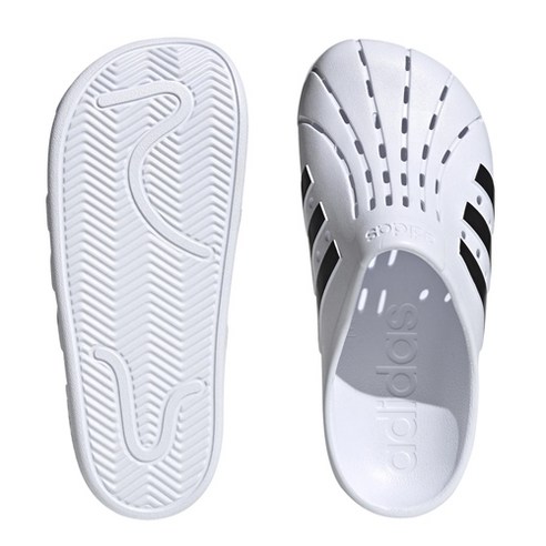 아디다스 ADILETTE CLOG 슬리퍼 화이트