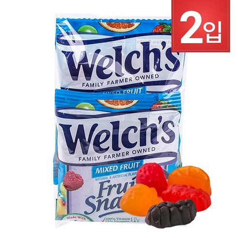 웰치스믹스 후르츠 젤리, 25g, 30개