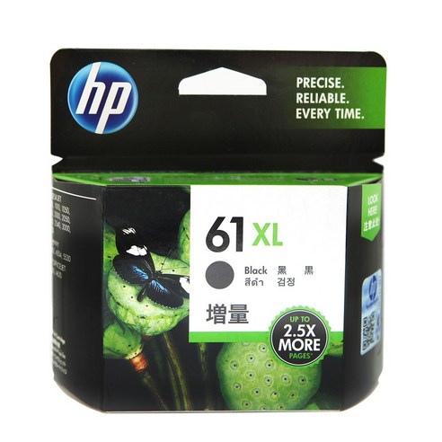 HP 정품 잉크 NO.61XL CH563WA 검정 대용량: 품질, 경제성, 편리성을 모두 갖춘 완벽한 선택