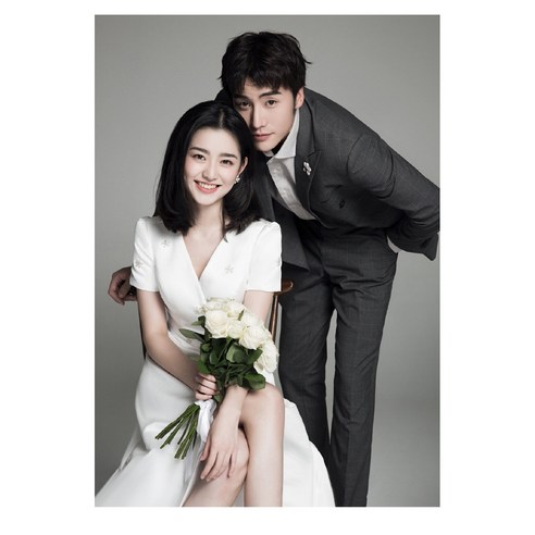 하이레 셀프웨딩 드레스 돌잔치 결혼식2부 드레스 흰색 롱원피스