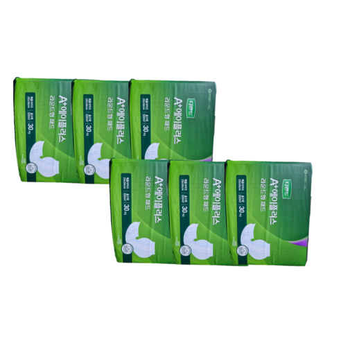 유한킴벌리 남녀공용 디펜드 속 기저귀 라운드형 성인기저귀/패드 대형, 30개입, 2개