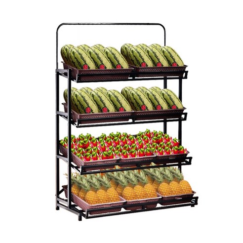 싱그러움을 담아내는 공간, 더우글 과일진열대