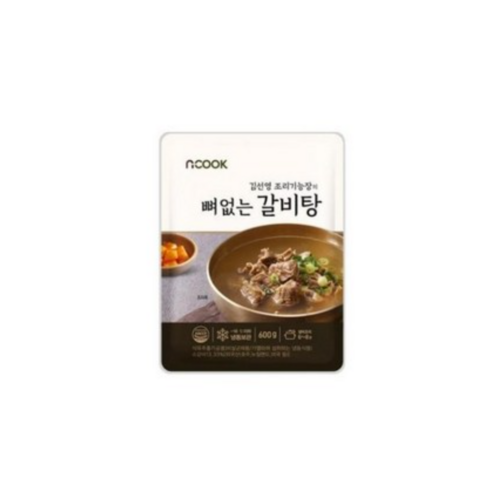 엔쿡 김선영 뼈없는갈비탕 600gX10팩, 600g, 2개