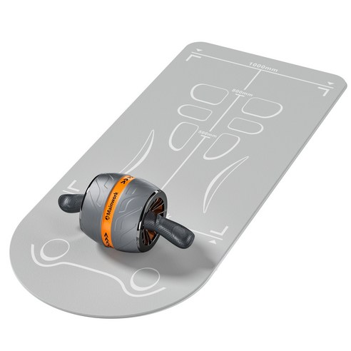 Mainwork ab 슬라이드 매트 소음차단 논슬립 5.5mm 헬스 홈트운동 층간소음방지 바닥보호 요가 매트+휴대용 스트랩