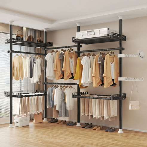 굿 모먼트: 당신의 공간에 질서를 선사할 견고한 스탠드 옷걸이 행거 고정식행거