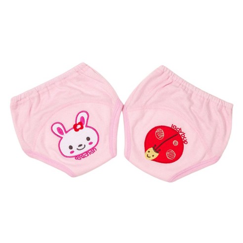 지피키즈 남아 여아 캐릭터 배변훈련팬티 A, Pink, 1개