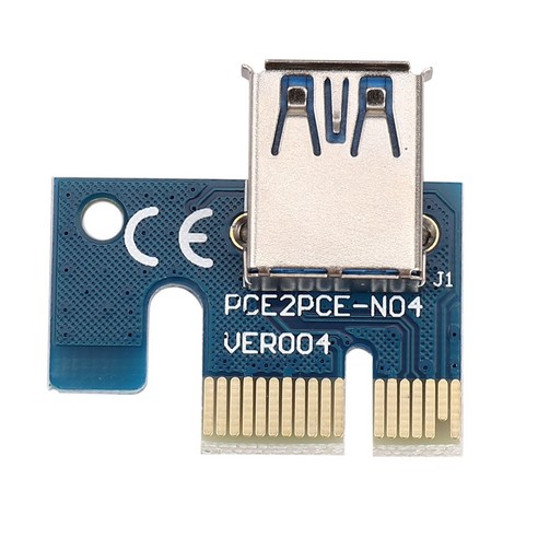 Lopbinte Express 1X ~ 16X 카드 USB 3.0 Pci-E Sata 6Pin 전원 케이블, 1
