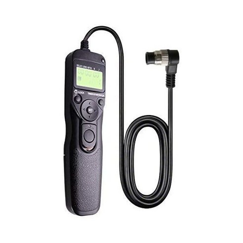 Foto Tech LCD Timer Shutter Release Remote Control Compatible w 10-Pin Connection Nikon Z8 Z9 D850, Foto Tech LCD Timer Shutter Re