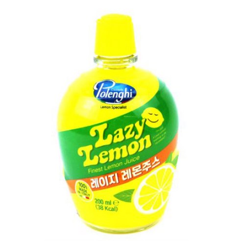 레이지레몬 주스, 200ml, 6개