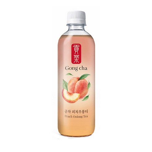 공차 피치우롱티 제로 500ml x 2개, 500ml