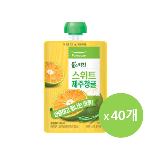 스위트제주청귤 100ml 안전캡 풀스키친 실온, 1개