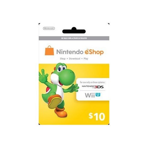 닌텐도 요시 선불 eShop 3DS 또는 Wii U에 10달러 제공